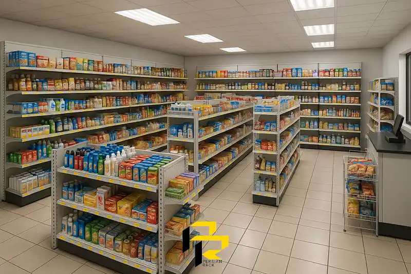 قیمت و خرید ارزانترین قفسه برای مغازه